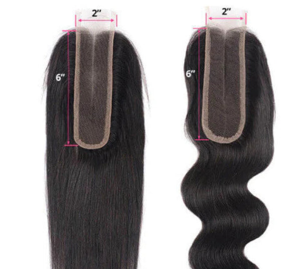 Burmese Straight HD Lace Closure 2x6